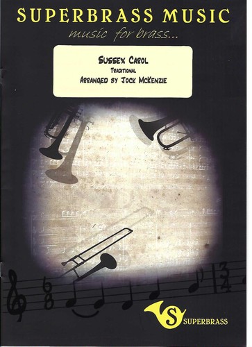 Sussex carol for brass band - carol,