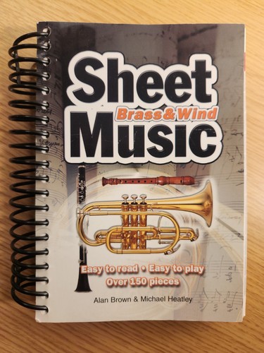 Sheet music for brass - for, wind