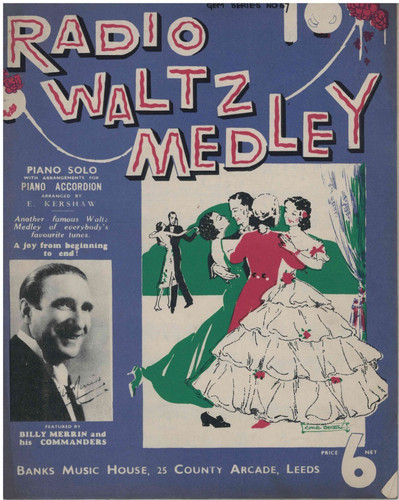 Radio waltz medley old piano - medley,