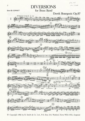 Diversions for brass - diversions,
